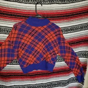 Forever21 60s inspired cropped sweater